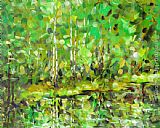 Ioan Popei The Green Wood painting